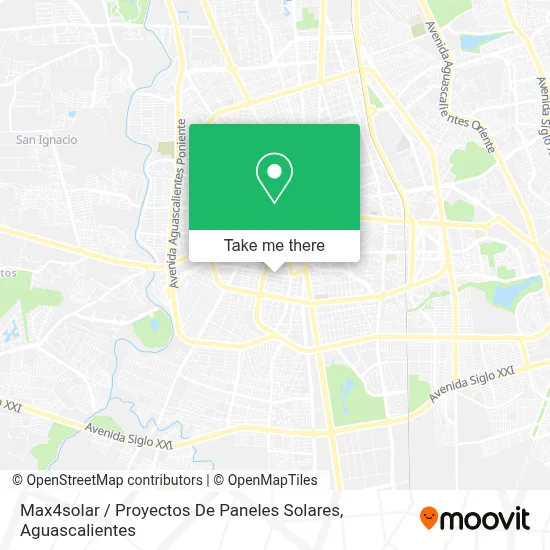 Max4solar / Proyectos De Paneles Solares map