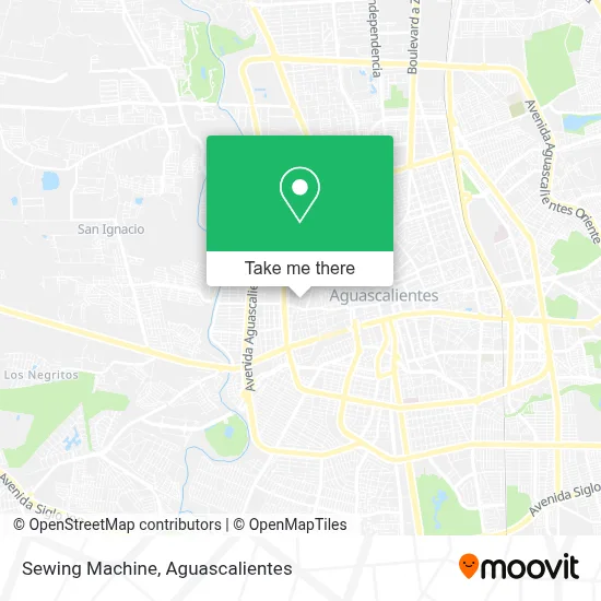 Sewing Machine map