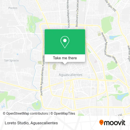 Loreto Studio map