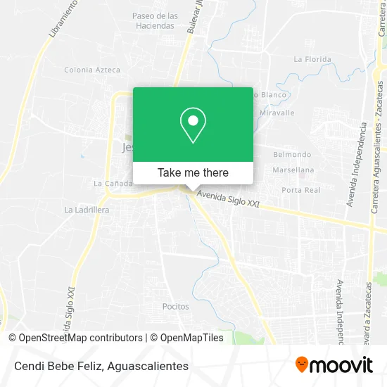 Cendi Bebe Feliz map