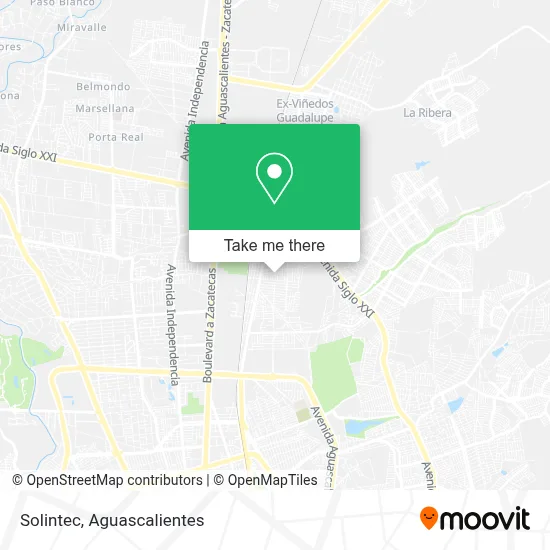 Solintec map