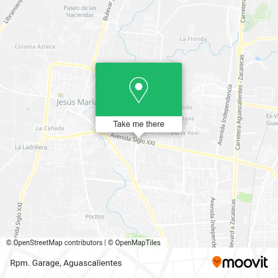 Rpm. Garage map