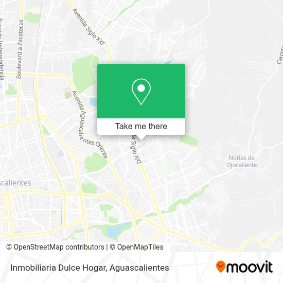 Inmobiliaria Dulce Hogar map