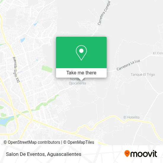 Salon De Eventos map