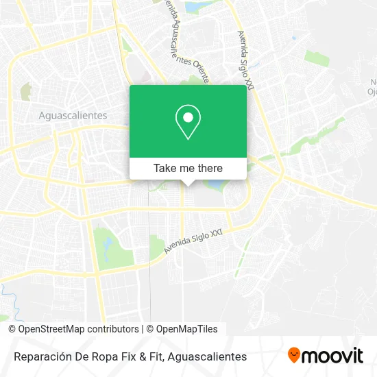 Reparación De Ropa Fix & Fit map