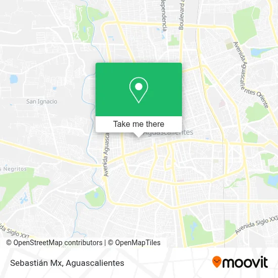 Sebastián Mx map