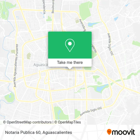 Notaria Publica 60 map