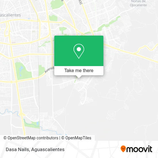 Dasa Nails map
