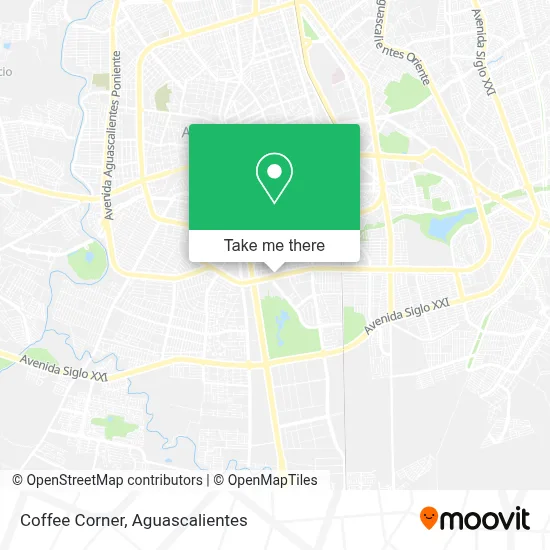 Coffe Corner map