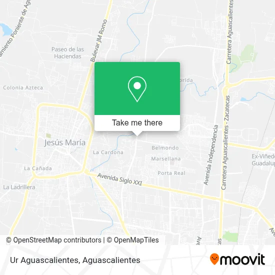 Ur Aguascalientes map