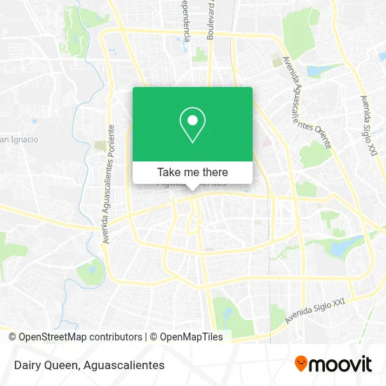 Dairy Queen map