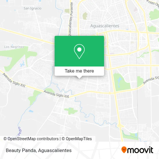 Beauty Panda map
