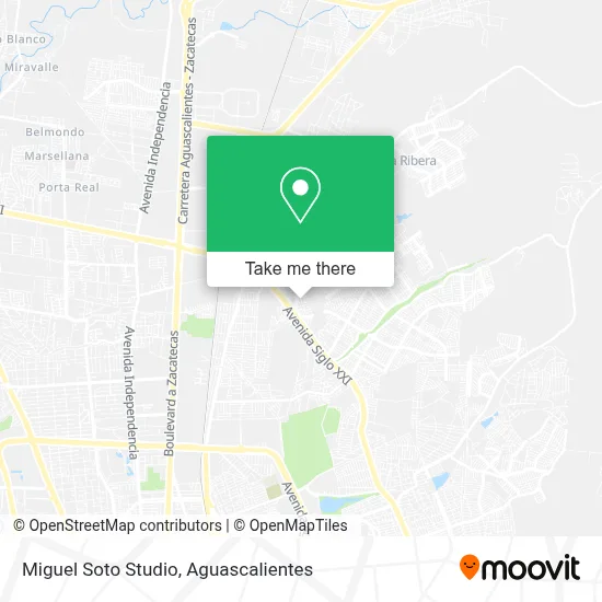 Miguel Soto Studio map