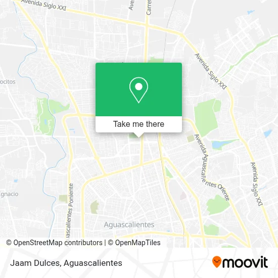 Jaam Dulces map