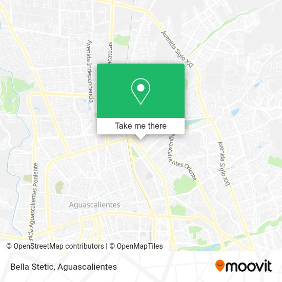 Bella Stetic map