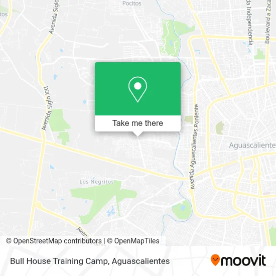 Bull House Training Camp map
