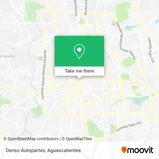 Denso Autopartes map