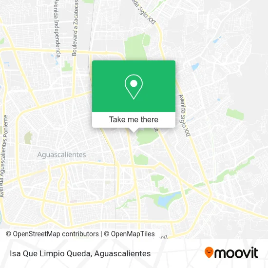 Isa Que Limpio Queda map