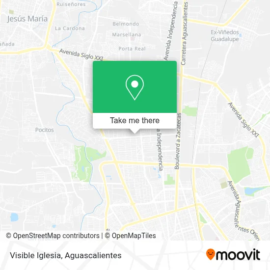 Visible Iglesia map