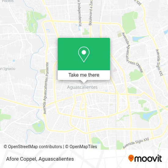 Afore Coppel map