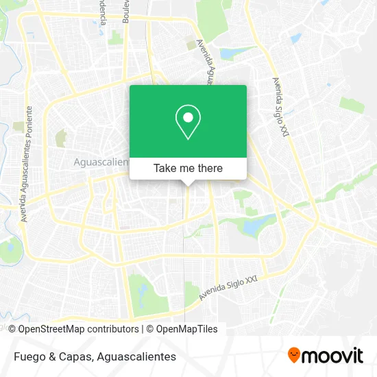 Fuego & Capas map