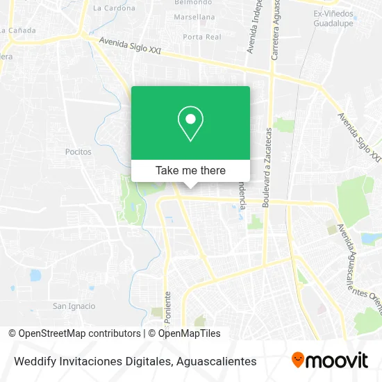 Weddify Invitaciones Digitales map