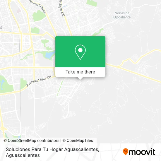 Soluciones Para Tu Hogar Aguascalientes map