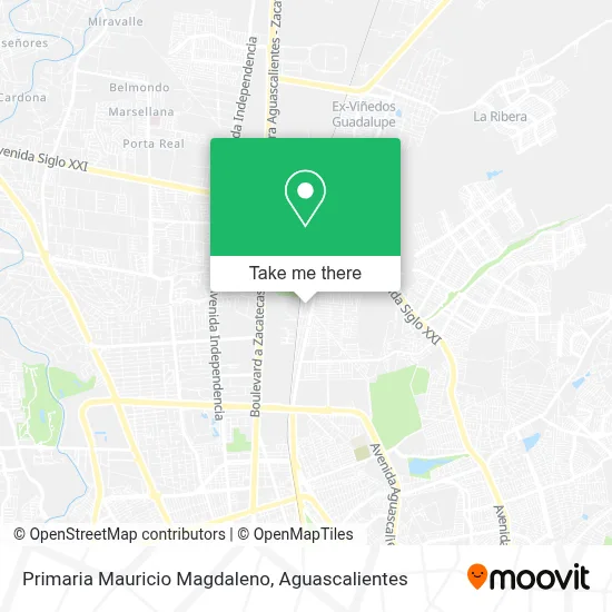 Primaria Mauricio Magdaleno map