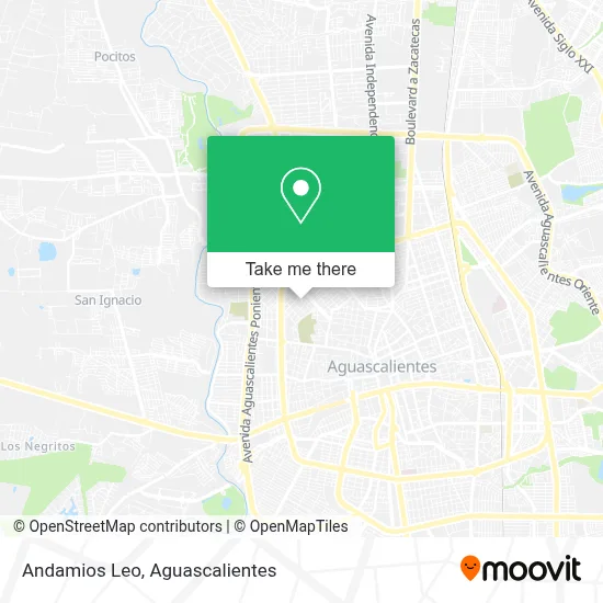 Andamios Leo map