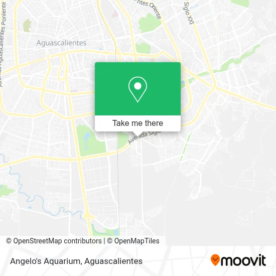 Angelo's Aquarium map