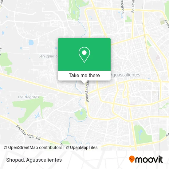 Shopad map