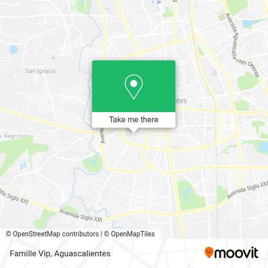 Famille Vip map