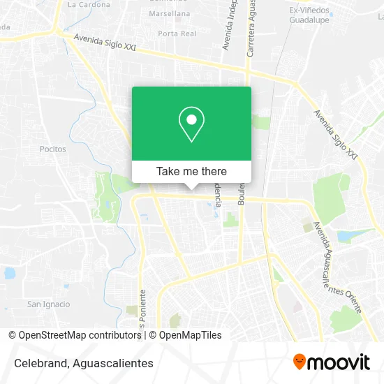 Celebrand map