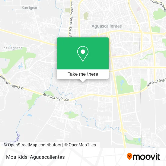 Moa Kids map
