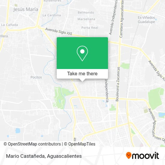 Mario Castañeda map