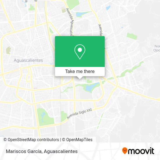 Mariscos García map