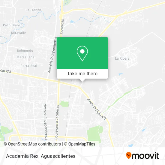 Academia Rex map