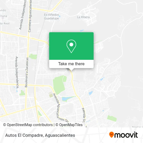Autos El Compadre map