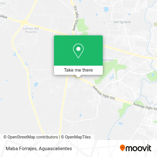 Maba Forrajes map