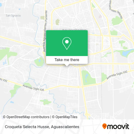 Croqueta Selecta Husse map