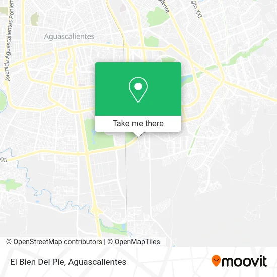 El Bien Del Pie map