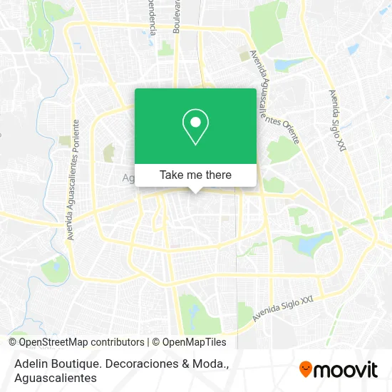 Adelin Boutique. Decoraciones & Moda. map