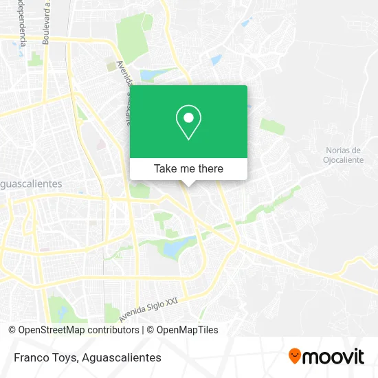 Franco Toys map