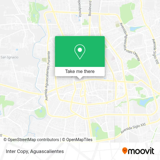 Inter Copy map
