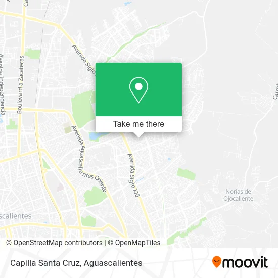 Capilla Santa Cruz map