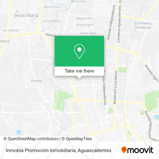 Inmobia Promoción Inmobiliaria map