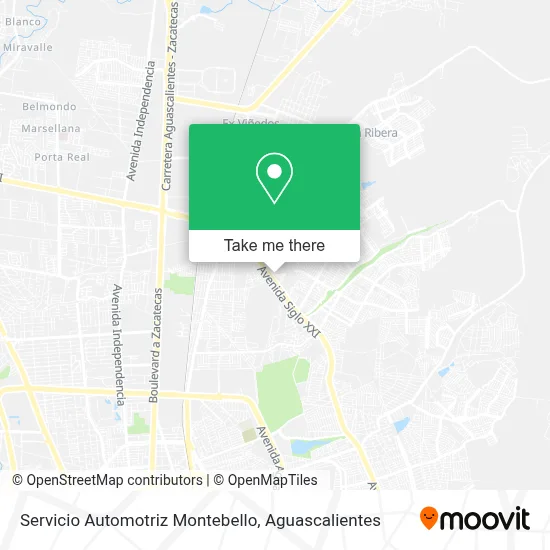 Servicio Automotriz Montebello map