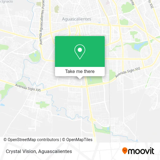 Crystal Vision map