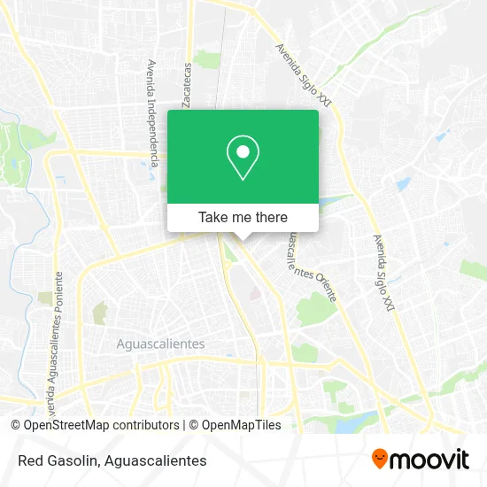 Red Gasolin map