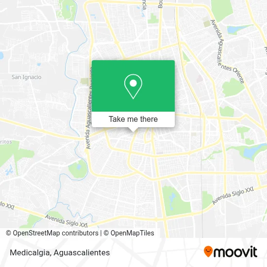 Medicalgia map